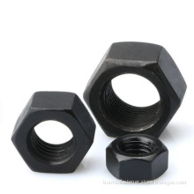 High quality stainless steel 304 316 black hex nut